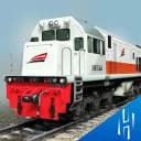 Indonesian Train Sim Game MOD APK icon