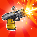 Shoot the Box Gun Game MOD APK icon