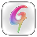 Glossy Dark 3D Icon Pack MOD APK icon