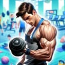 Fitness Gym Simulator Fit 3D MOD APK icon