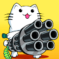 Cat shoot war: offline games MOD APK icon