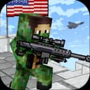 American Block Sniper Survival MOD APK icon