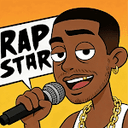 Rap Star Idle Clicker MOD APK icon
