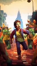 Pixel City War Fly Shooter MOD APK icon